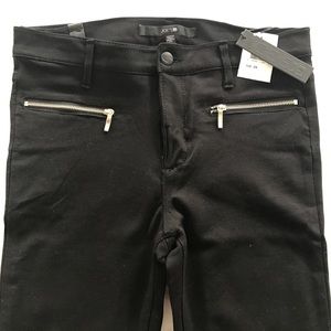 Joe's Jeans Blac Zipper Moto Leggings